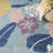 Megan 7'10" x 9'10" Blue Multicolor Tropical Rug-1880375359-1886520071