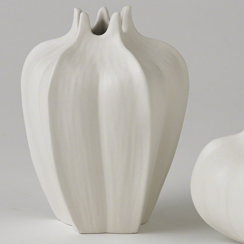 Star Fruit Vase, 7" H x 5" W x 5" D