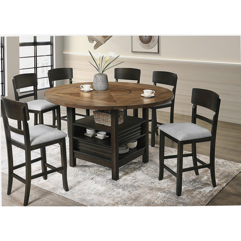 Chaise de salle à manger rembourrée 2pc