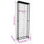 Braylyn Floor Wine Bottle Rack Black
