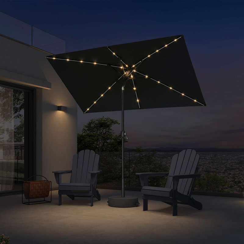Parasol de table rectangulaire 5 'x 8', Marine