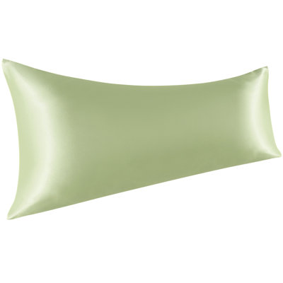 Taie d'oreiller soyeuse en microfibre
