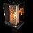 Polaris 1-Light 18" H Hardwired Lantern Head-55702382-55702386