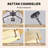 19.7'' Farmhouse Boho Chandelier