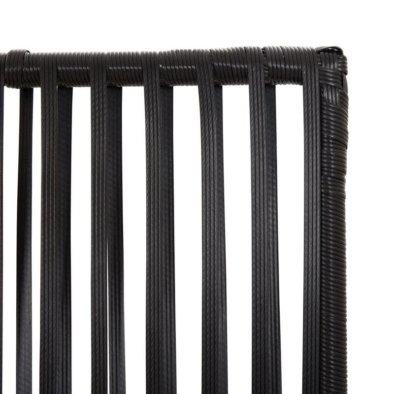 Panneaux de paravents en poly Arlmont & Co., Gris, 5, 96.5" x 70.9"