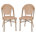 Natural/White Seat/ Natural Frame
