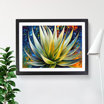 Aloe Vera Succulent Plant Vol.2 - Single Picture Frame Painting