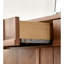 Buffet décoratif moderne couleur noyer