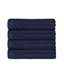 Kleiman Cotton Highly Absorbent Solid and Checkered Border Hand Towel Set-124136601