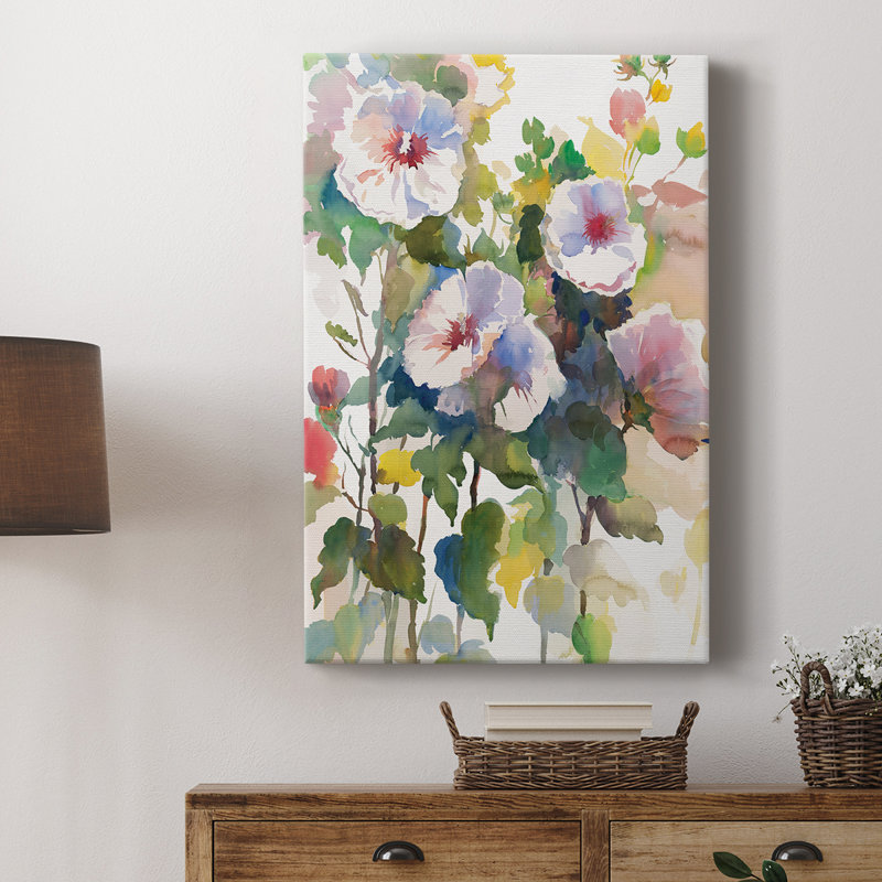 Summer Friends I -Gallery Wraraped Cavas, H 48 po x l 32 po