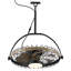 Ventilateur de plafond extérieur étanche de 50 cm (20 po) avec éclairage DEL à intensité variable et télécommande, montage mural ou encastré-1045226541