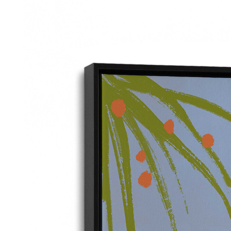 «Be Still» par Garima Dhawan, reproduction d'art, Noir, Cadre flottant, H 16 po x l 12 po