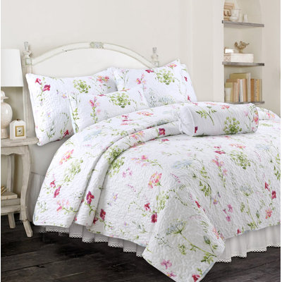 Floral Throw Pillow