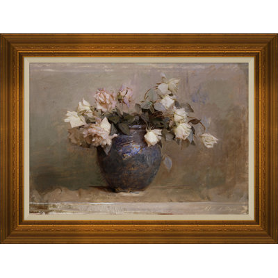 Sill Life With Roses Painting by Soicher Marin Archives
