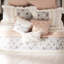 Édredon Dawn Blush King - coton 9 pièces avec bordure en dentelle pour chambre chic-130428473-130428477