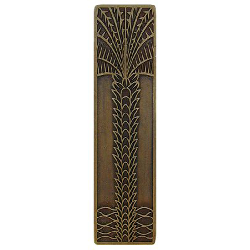 Tropical Bar / Handle Pull, Antique Brass