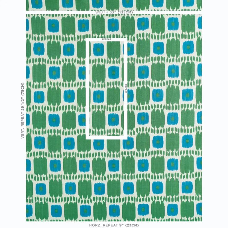 Kandira Fabric, Peacock