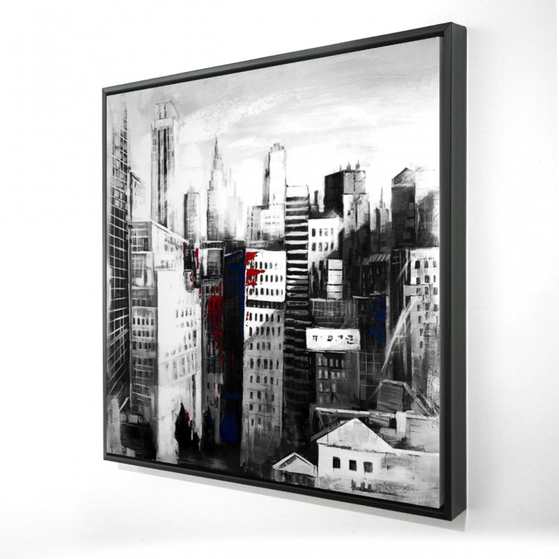 «White City With Paint Splash»