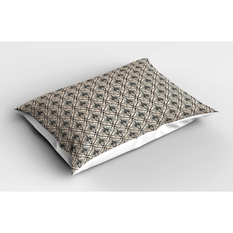 Ensemble de 2 taies décoratives Ambesonne Damask, H 20 po x l 36 po