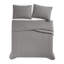Ensemble de courtepointe en percale de coton 3 pièces Brooklyn Loom-101462598-101462597