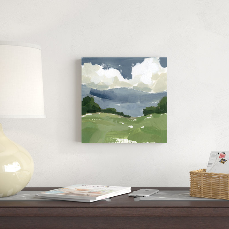 Étude de printemps III, H 20 po x l 20 po x P 1,25 po