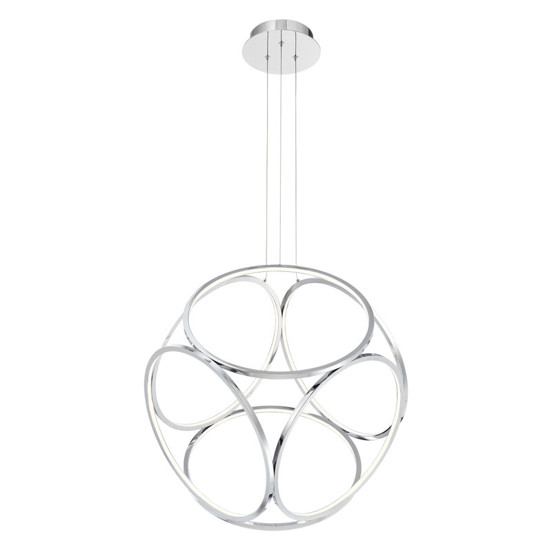 Lumière cubique Glenview , Chrome