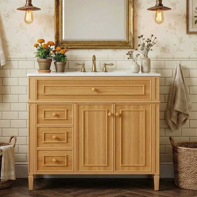 Meuble-lavabo simple 36 po