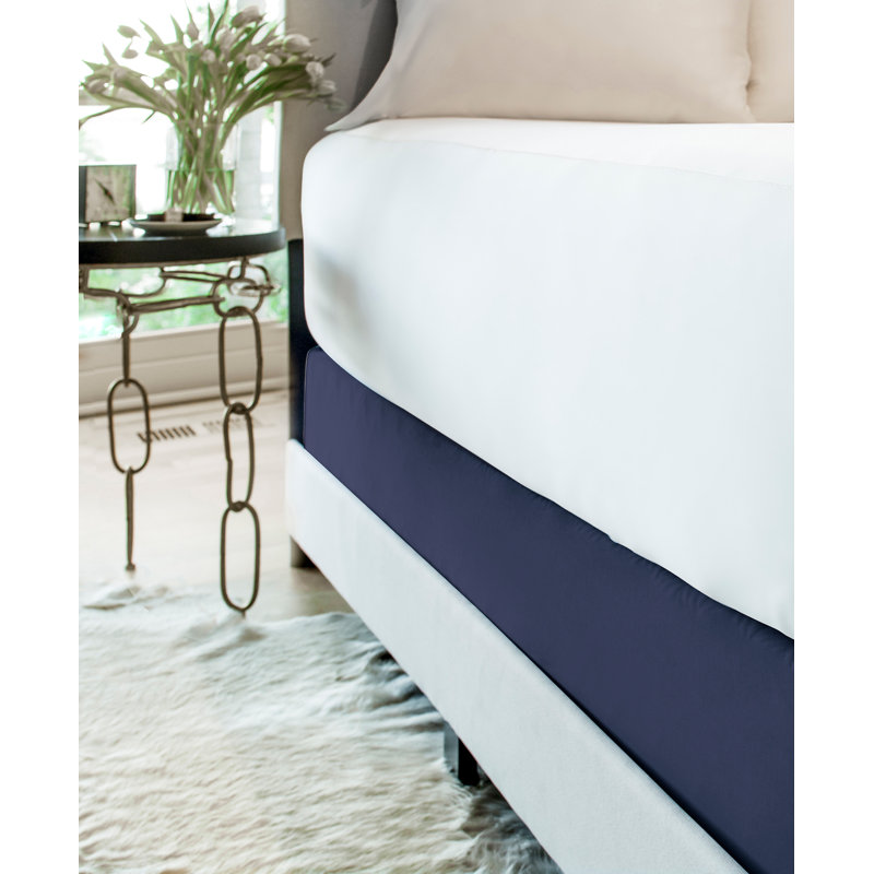 Housse de sommier 80 po, Grand, Bleu marine