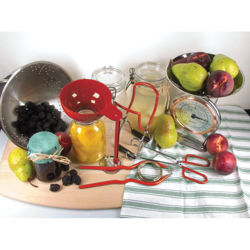 Fox Run Brands Home Canning Tool Set, 5-Piece