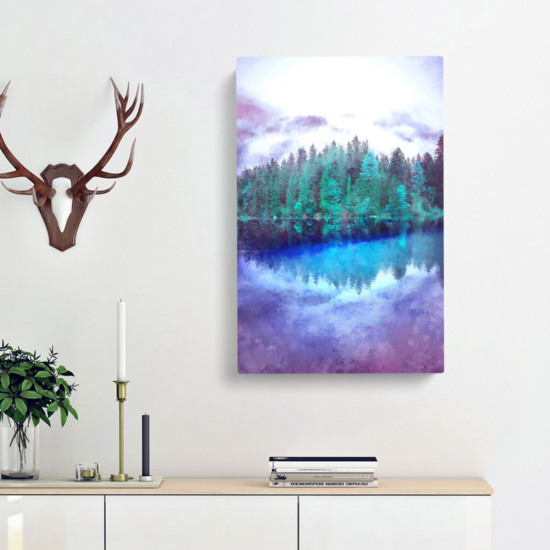 Mythical Forest In Germany - Wrapped Canvas, 60cm H x 40cm W x 3cm D