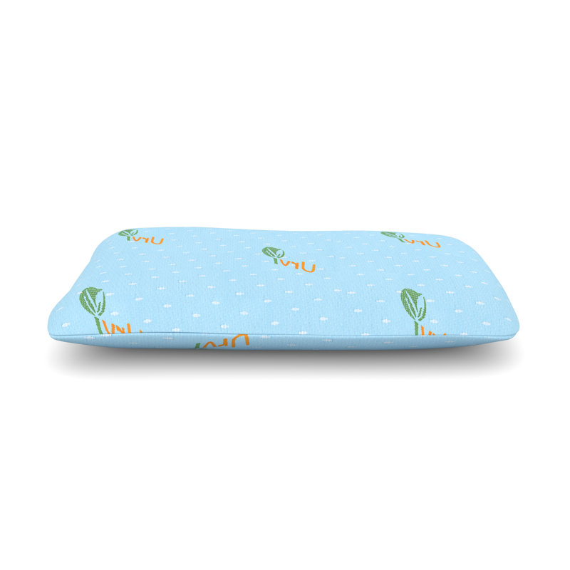 Oreiller de lit URVI Classic - 100% oreillers en mousse à mémoire de forme pour le sommeil, le ventre, le dos et les côtés