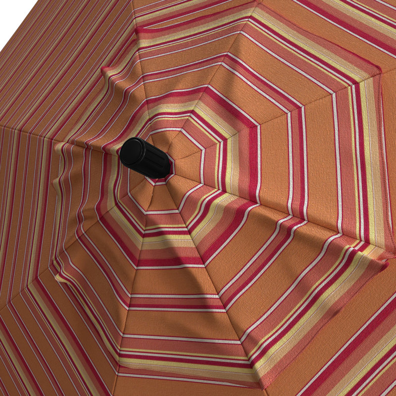 Parasol de marché 90 po Niloufar, Sunbrella® mangue rayé Dolce