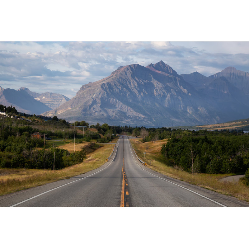 Deyo Scenic Road in Montana 1 Piece Wrapped Canvas Wall Art, 61cm H x 91cm W x 3.8cm D