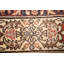 Tapis de couloir traditionnel rouge géométrique 4 x 13