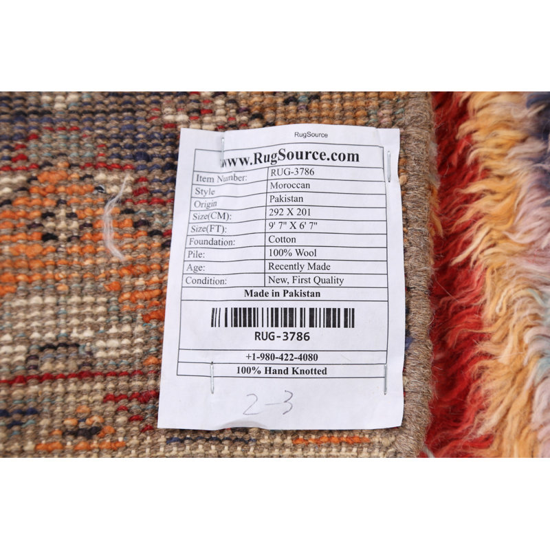 One-of-a-Kind 6'7" X 9'7" Wool Area Rug in