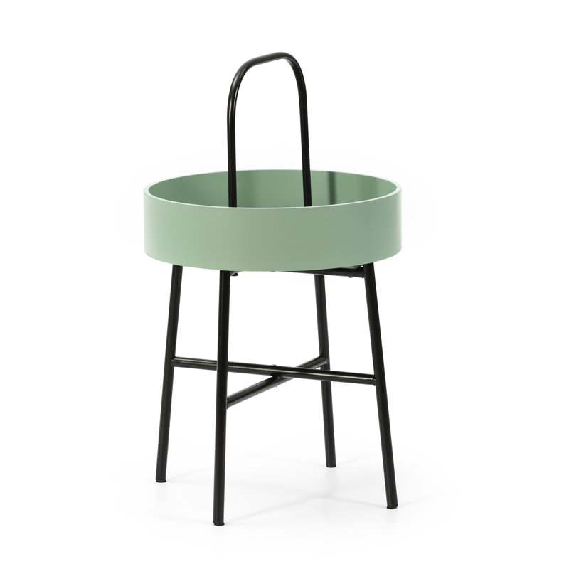 Laarni Tray Top End Table, Green