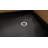 DreamLine SlimLine 30 inch D x 60 inch W x 2 3/4 inch H Single Threshold Black Alcove Shower Base with 2 inch Brushed Nickel Right Round Drain-118322196-118322186