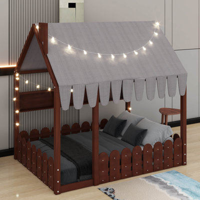Lit en bois Montessori House