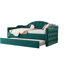 Lit de jour simple avec velours rembourré et lit gigogne, double fonction, charge pour la commodité au chevet du lit, lit confortable pour les invités, peu encombrant-663397859