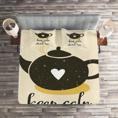 Keep Calm Farmhouse / Country Coverlet