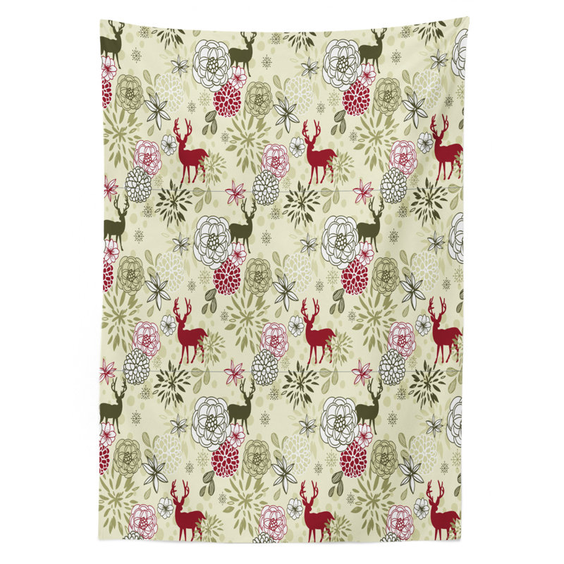 Winter Tablecloth, 90" x 60"