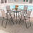 Braulio Metal Outdoor 24'' Counter Stool