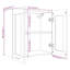 Lyon Hanging Glass Cabinet Lyon-328514608