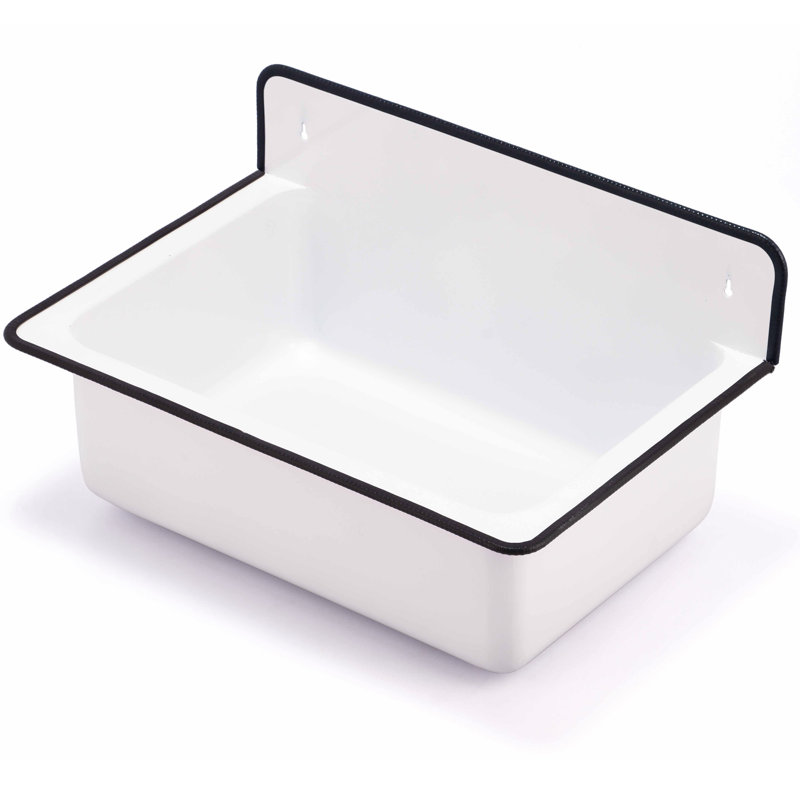 Anchor 19.5'' L x 13'' W Wall Mount Sink, White