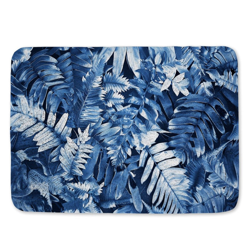 Lanayia Microfiber / Microsuede Bath Mat, Single - 24" L x 17" W