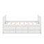 Lit de jour simple avec couchette et tiroirs-303625970