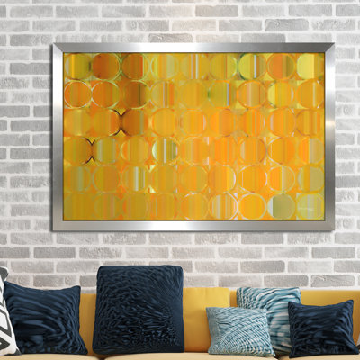 " Circles And Squares # 19 " by Mark Lawrence
