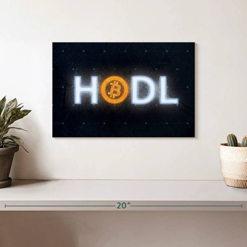 Kerner brillant Hodl, H 8 po x l 12 po