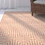 Arneshia Geometric Terracotta/Cream Indoor/Outdoor Area Rug-1849381916