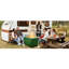 Foyer sans fumée de 25 pouces - Acier inoxydable avec système de circulation d'air portatif pour le camping, la cour arrière, le panneau d'isolation thermique de patio extérieur-1724454887-1724454885